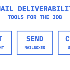 Separate testing, sending and signal-checking jobs when choosing email deliverability tools.